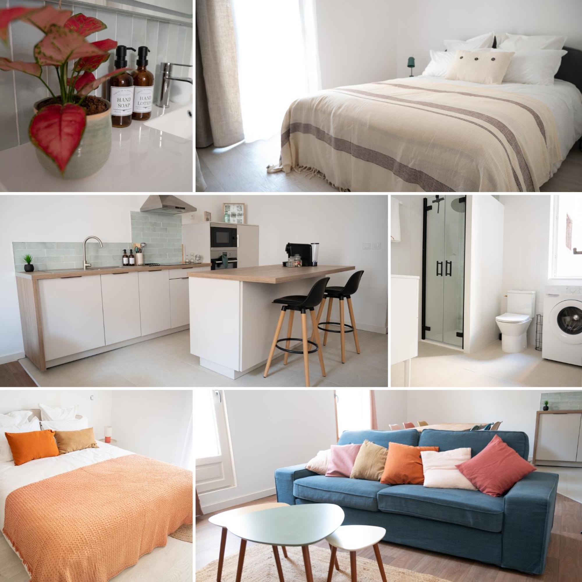 Lou Cabanot - Appartement Lumineux 3 Chambres - Parking Gratuit 베지에 외부 사진